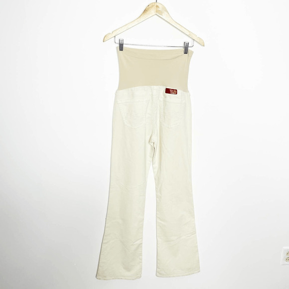 AG Adriano Goldschmied Pea in the Pod Angel Bootcut corduroy maternity pants 32 - Picture 4 of 7